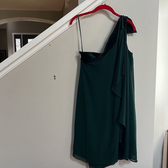 LAUREN RALPH LAUREN Chiffon One-Shoulder Dress - Picture 9 of 15